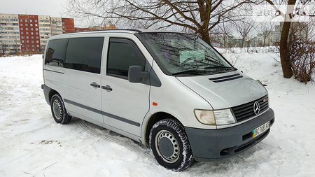 Mercedes-Benz Vito 1999  випуску Львів з двигуном 0 л дизель мінівен механіка за 6500 долл. 