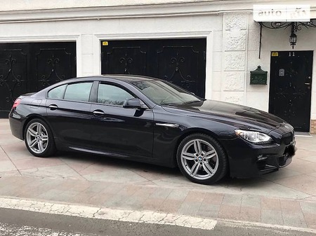 BMW 640 2015  випуску Одеса з двигуном 3 л бензин купе автомат за 43000 долл. 