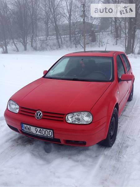 Volkswagen Golf 1999  выпуска Тернополь с двигателем 1.8 л газ хэтчбек механика за 1500 долл. 
