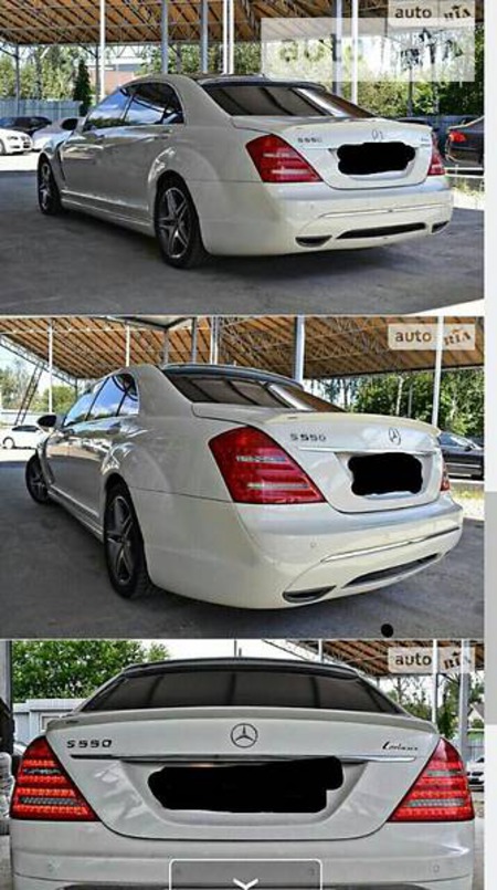 Mercedes-Benz S 550 2008  випуску Вінниця з двигуном 5.5 л газ седан автомат за 18500 долл. 