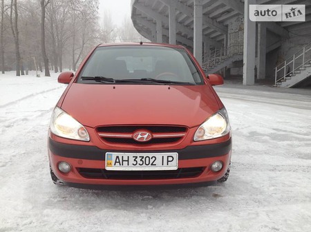 Hyundai Getz 2008  випуску Донецьк з двигуном 1.4 л бензин хэтчбек автомат за 5900 долл. 