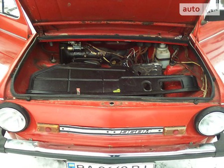 ЗАЗ 968М 1992  випуску Кропивницький з двигуном 1 л бензин седан механіка за 14000 грн. 