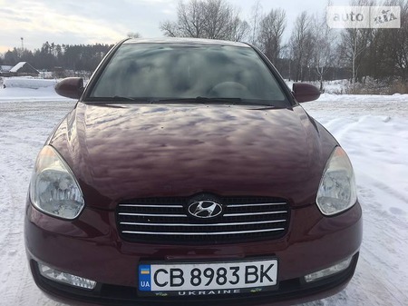 Hyundai Accent 2008  випуску Чернігів з двигуном 1 л дизель седан механіка за 6300 долл. 
