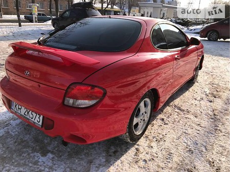 Hyundai Coupe 2000  випуску Київ з двигуном 2 л бензин купе механіка за 1100 долл. 