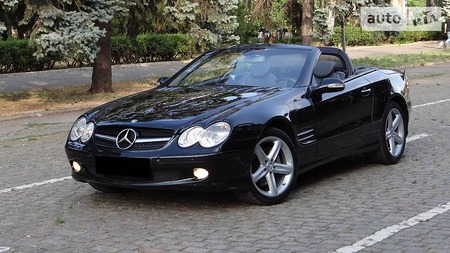 Mercedes-Benz SL 500 2002  випуску Одеса з двигуном 5 л бензин кабріолет автомат за 17000 долл. 