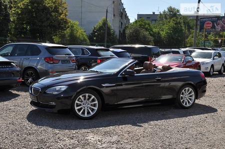 BMW 640 2012  випуску Одеса з двигуном 3 л бензин кабріолет автомат за 43500 долл. 