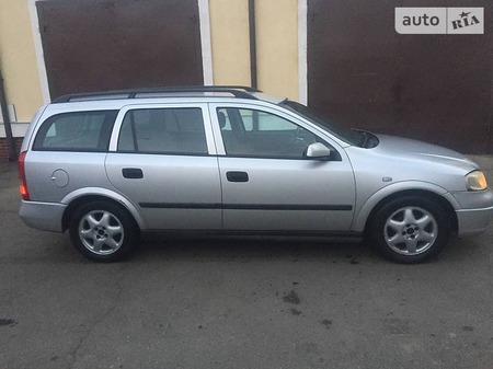 Opel Astra 2002  випуску Одеса з двигуном 1.6 л газ універсал механіка за 1200 долл. 