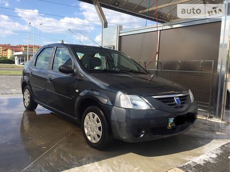 Dacia Logan 2007  випуску Ужгород з двигуном 1.4 л бензин седан механіка за 4700 долл. 