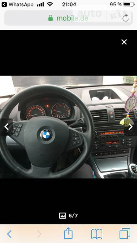 BMW X3 2008  випуску Луганськ з двигуном 0 л дизель позашляховик механіка за 11999 долл. 
