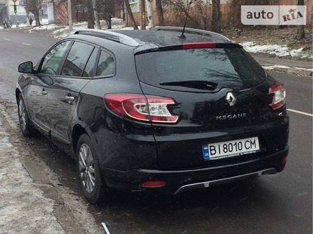 Renault Megane 2015  випуску Полтава з двигуном 1.5 л дизель універсал автомат за 10500 долл. 