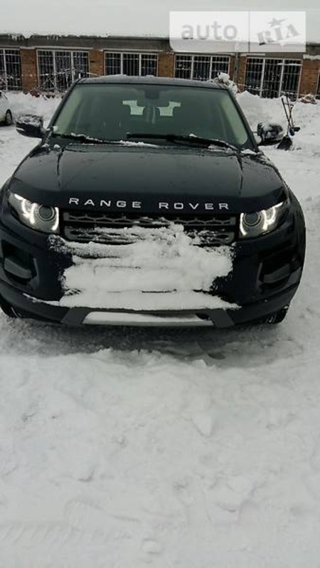 Land Rover Range Rover Evoque 2011  випуску Кропивницький з двигуном 2.2 л дизель позашляховик автомат за 29000 долл. 