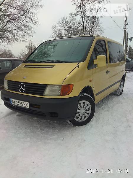 Mercedes-Benz Vito 1998  випуску Харків з двигуном 0 л дизель мінівен механіка за 5700 долл. 