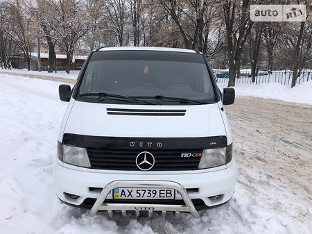 Mercedes-Benz Vito 2002  випуску Харків з двигуном 0 л дизель мінівен механіка за 5900 долл. 