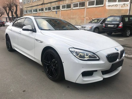 BMW 640 2017  випуску Київ з двигуном 3 л бензин седан автомат за 70000 долл. 