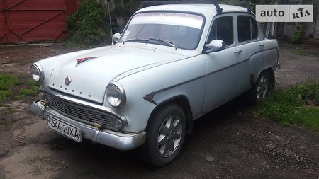Москвич 403 1964  випуску Харків з двигуном 1.5 л бензин седан механіка за 850 долл. 
