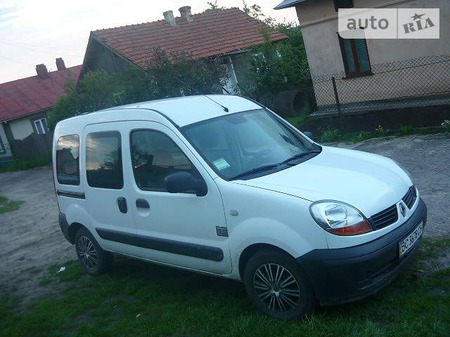 Renault Kangoo 2006  випуску Львів з двигуном 1.5 л дизель мінівен механіка за 5000 долл. 
