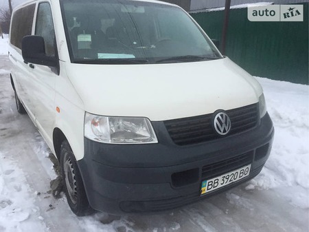 Volkswagen Transporter 2004  випуску Луганськ з двигуном 1.9 л дизель мінівен механіка за 7500 долл. 