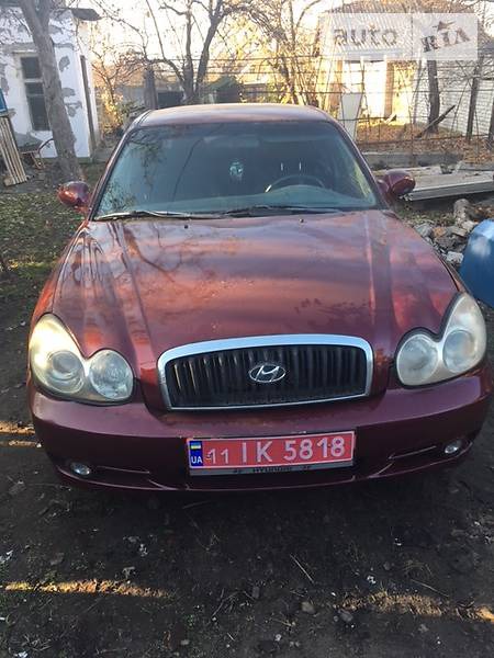 Hyundai Sonata 2003  випуску Київ з двигуном 2 л бензин седан механіка за 2900 долл. 