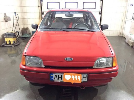 Ford Fiesta 1989  випуску Донецьк з двигуном 1.1 л бензин хэтчбек механіка за 2300 долл. 