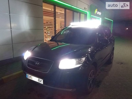 Hyundai Santa Fe 2008  випуску Суми з двигуном 2.7 л газ позашляховик автомат за 12700 долл. 