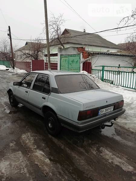 Opel Ascona 1987  выпуска Кировоград с двигателем 1.6 л газ седан механика за 1600 долл. 