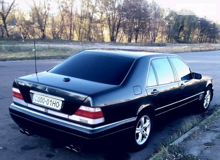 Mercedes-Benz S 600 1996  випуску Київ з двигуном 6 л бензин седан автомат за 8700 долл. 