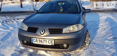 Renault Megane 2005  випуску Черкаси з двигуном 1.6 л газ седан механіка за 5450 долл. 