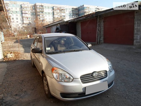 Hyundai Accent 2008  випуску Донецьк з двигуном 1.4 л газ седан механіка за 6500 долл. 