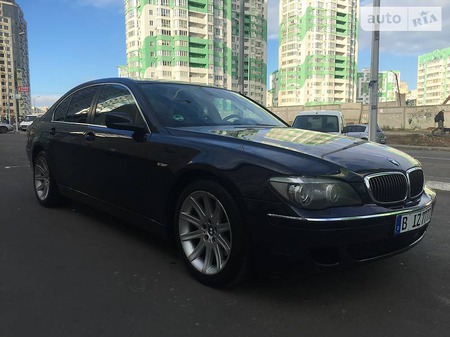 BMW 730 2007  випуску Одеса з двигуном 3 л дизель седан автомат за 7800 долл. 