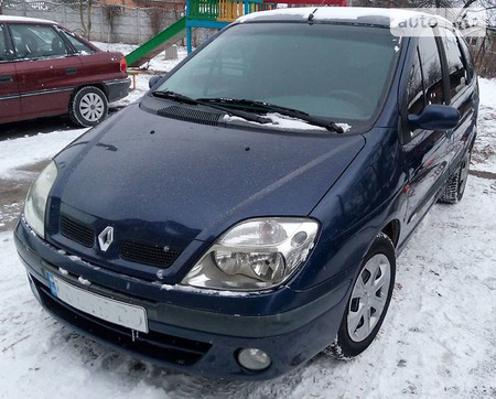 Renault Scenic 2002  випуску Луцьк з двигуном 0 л дизель мінівен механіка за 4700 долл. 