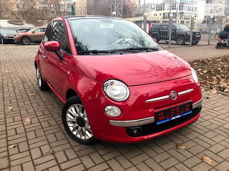 Fiat 500 2014  випуску Одеса з двигуном 1.3 л бензин хэтчбек автомат за 8900 долл. 