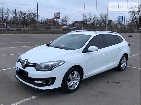 Renault Megane 2014  випуску Одеса з двигуном 1.5 л дизель універсал автомат за 10899 долл. 