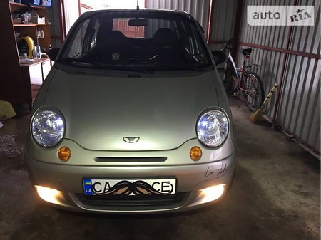 Daewoo Matiz 2008  випуску Черкаси з двигуном 1 л бензин хэтчбек автомат за 3750 долл. 