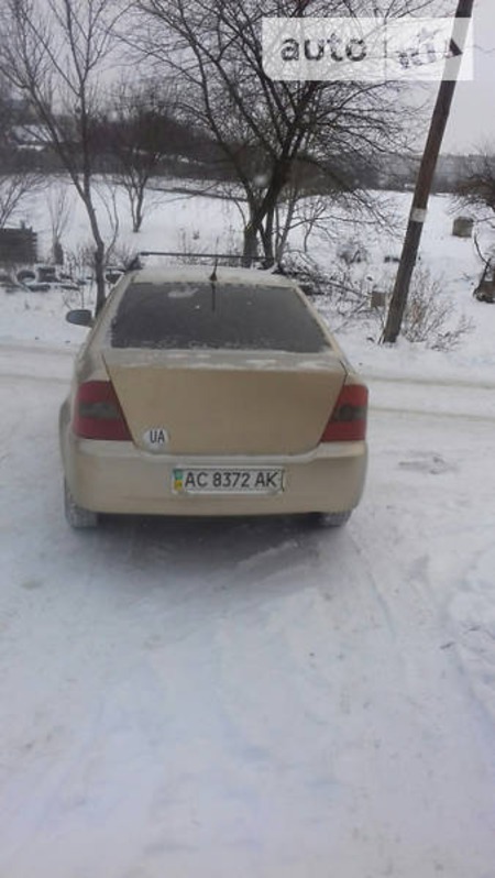 Geely CK 2008  випуску Луцьк з двигуном 1.5 л газ седан механіка за 2000 долл. 