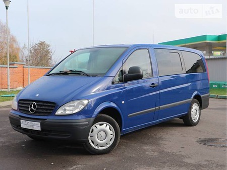 Mercedes-Benz Vito 2007  випуску Львів з двигуном 2.2 л дизель мінівен автомат за 9999 долл. 