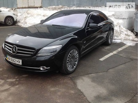 Mercedes-Benz CL 600 2008  випуску Київ з двигуном 5.5 л бензин купе автомат за 22900 долл. 