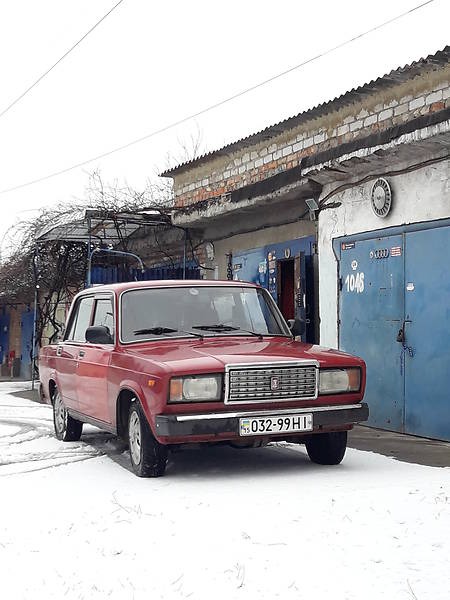 Lada 2107 1987  випуску Миколаїв з двигуном 0 л бензин седан механіка за 1100 долл. 