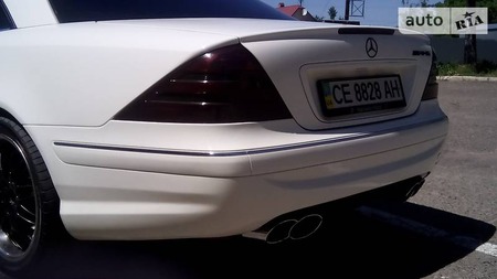 Mercedes-Benz CL 500 2002  випуску Чернівці з двигуном 5 л газ купе автомат за 12000 долл. 