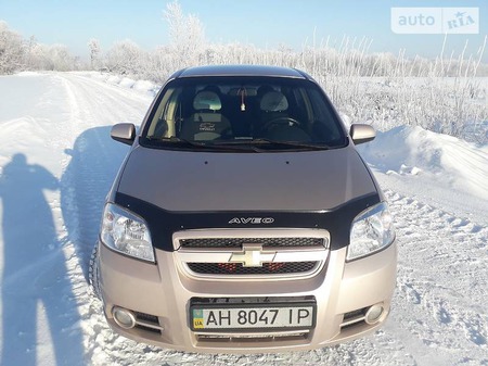 Chevrolet Aveo 2008  випуску Донецьк з двигуном 1.6 л газ седан механіка за 5800 долл. 