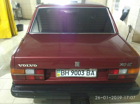 Volvo 740 1985  випуску Одеса з двигуном 2.3 л газ седан механіка за 1700 долл. 