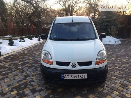 Renault Kangoo 2004  випуску Івано-Франківськ з двигуном 1.5 л дизель мінівен механіка за 4550 долл. 