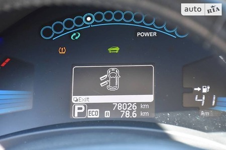 Nissan Leaf 2015  випуску Чернівці з двигуном 1 л електро позашляховик автомат за 14800 долл. 