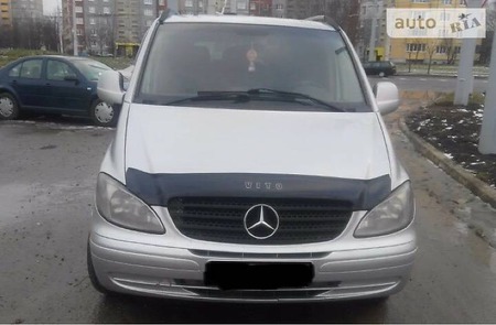 Mercedes-Benz Vito 2004  випуску Житомир з двигуном 2.2 л дизель мінівен механіка за 6800 долл. 