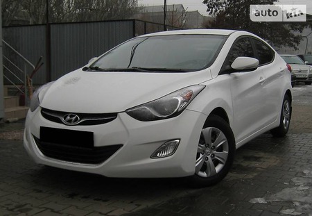 Hyundai Elantra 2012  випуску Одеса з двигуном 1.6 л бензин седан механіка за 10300 долл. 
