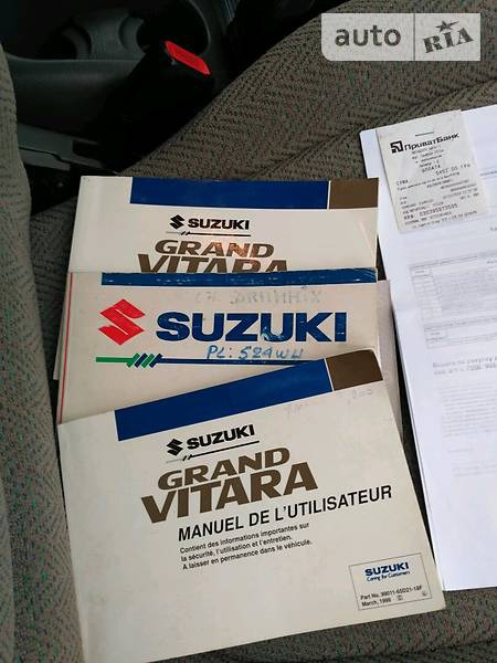 Suzuki Grand Vitara 2000  випуску Хмельницький з двигуном 2 л дизель позашляховик автомат за 7900 долл. 