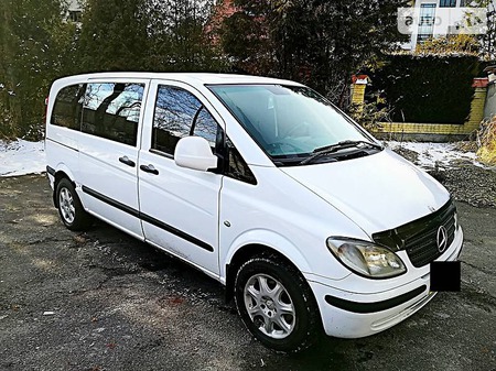 Mercedes-Benz Vito 2007  випуску Львів з двигуном 0 л дизель мінівен механіка за 6750 долл. 