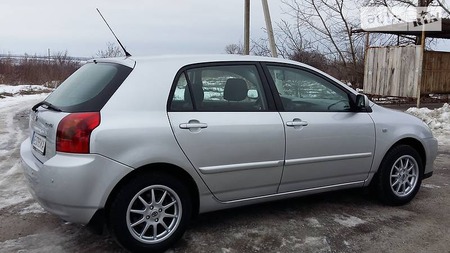 Toyota Corolla 2003  випуску Дніпро з двигуном 1.6 л газ хэтчбек автомат за 6300 долл. 