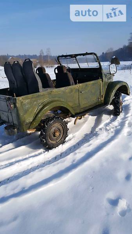 ГАЗ 69 1968  випуску Івано-Франківськ з двигуном 2.1 л бензин позашляховик механіка за 1100 долл. 