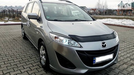 Mazda 5 2012  випуску Хмельницький з двигуном 1.6 л дизель мінівен механіка за 9800 долл. 