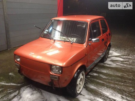 Fiat 126 1990  випуску Рівне з двигуном 0.6 л бензин купе механіка за 1000 долл. 